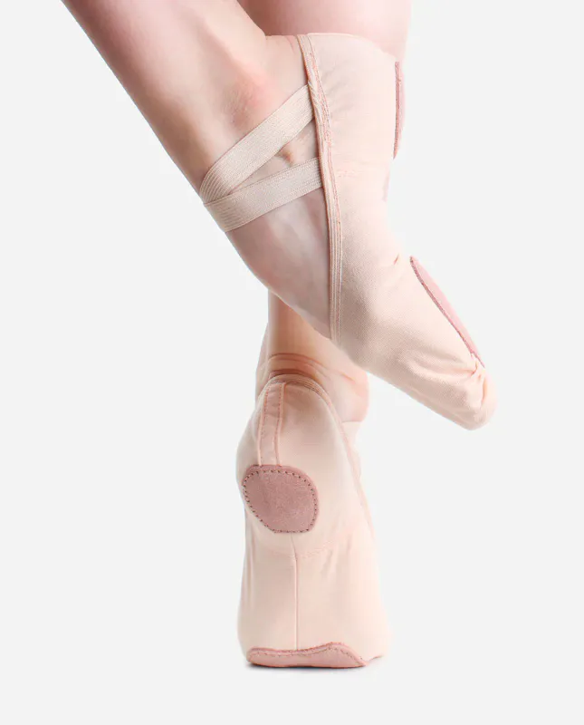 Smal Lys Rosa Só Dança -  Stretch Canvas Ballet Shoe