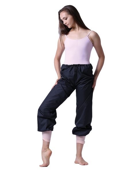 Bilde av Pants with sauna effect sort